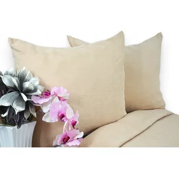 Povlečení Povlečení froté 180x200 cm, krémové - KOBI