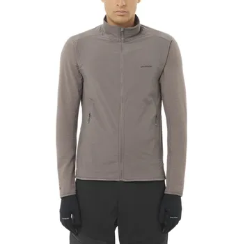 Pánská mikina Salomon Essential Lightwarm Hybrid M LC2644900 - iron M