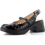 Wonders lakované lodičky s volnou patou negro E-7130 - 39 | P704216