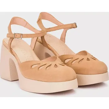 Dámské sandále WONDERS dámské sandály béžové camel