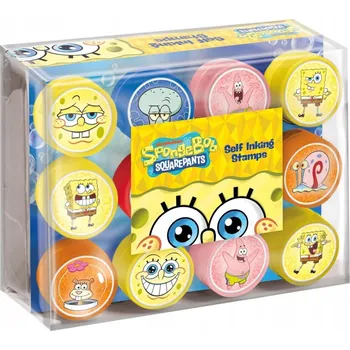 Dětské razítko SPONGEBOB SAMONAMÁČECÍ RAZÍTKA - razítka s postavičkami Spongeboba