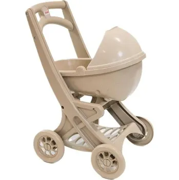 Kočárek pro panenku Doloni ECO Line Kočárek pro panenky Pipe béžová