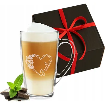 Sklenice na kávu a čaj AzaliaDesign 400 ml 1 ks