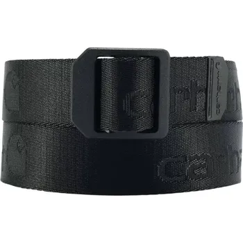 Oblečení a móda Pásek CARHARTT NYLON WEBBING LADDER LOCK BLACK