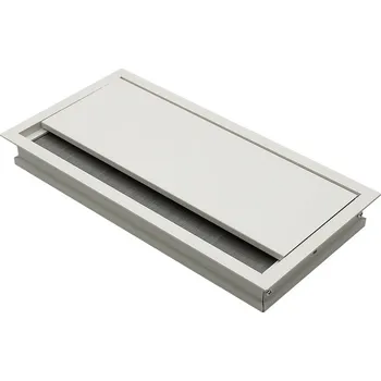 ASA 04002200008 EXIT EDGE Kabelová průchodka, 120x240x25mm, bílá