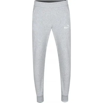 Puma pánské tepláky ESS Logo pants TR cl 679629-04 šedé, velikost L