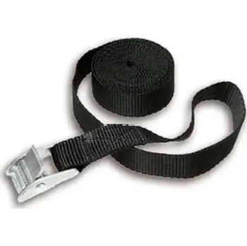 Upínací popruh BC stahovací popruh CT06E-1525 černý