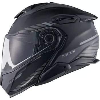 Helma na motorku Helma na motocykl NEXX X.LIFETOUR Globe black/gray MT