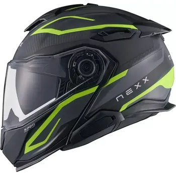 Helma na motorku NEXX X.LIFETOUR Pro Mile gray/neon MT vel. 2XL