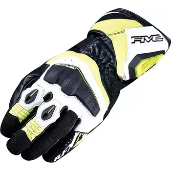 Moto oblečení Rukavice Five RFX4 Evo white/fluo yellow