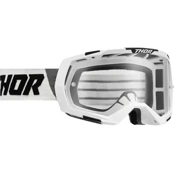 Motocyklové brýle Motokrosové brýle Thor Regiment white/black