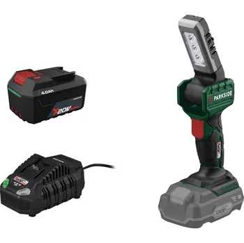 PARKSIDE® Aku ruční LED reflektor PLHLA 20-Li C1, 4 Ah