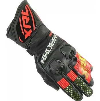 Moto rukavice Rukavice na moto XRC HADERG RACE BLK/RED/FLUO