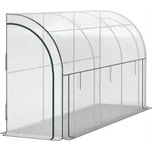 Aga Zahradní fóliovník ke stěně 300x80x157 cm