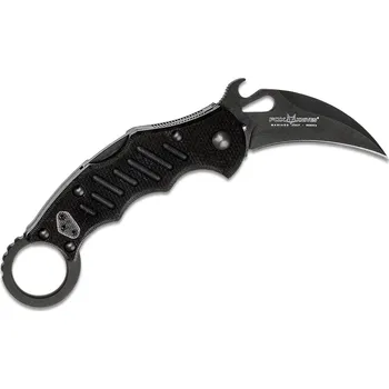 kapesní nůž Fox Knives FOX KARAMBIT, SKLÁDACÍ NŮŽ, LAWKS SYSTÉM, ČEPEL N690 CERAKOTE, RUKOJEŤ G10 ČERNÁ FX-599 X