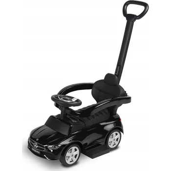 Odrážedlo 370020 VOZIDLO ODRÁŽEDLO MERCEDES C-CLASS ODRÁŽEDLO S RUKOJETÍ ČERNÉ