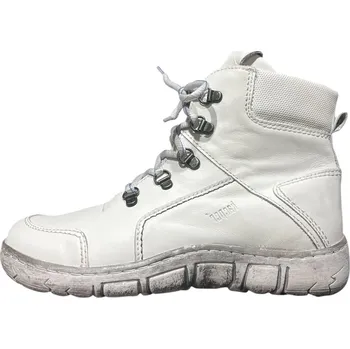 Dámská zimní obuv Kacper 4-250 dámská kožená zimní obuv šíře H bílá Barva: Bílá, Velikost: 39