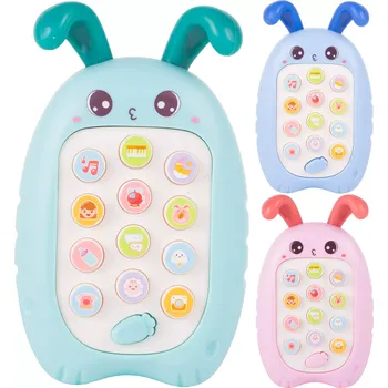 Hračka pro nejmenší Dětský telefon králíček