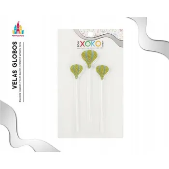 Dortová svíčka Narozeninová svíčka balón - dekorace na dort