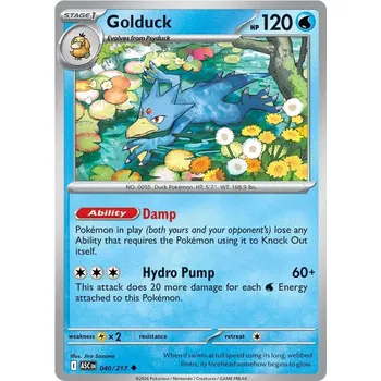 Sběratelská karetní hra Golduck 040/217 - Ascended Heroes Typ karty: Non-Holo