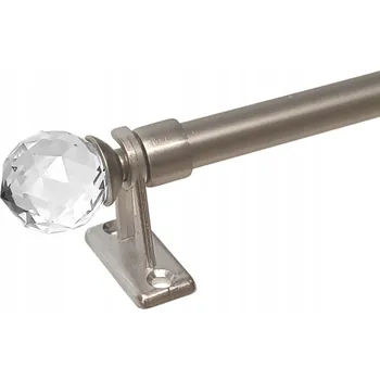 Obraz Mini Garnýž 60 cm stříbrná kovová