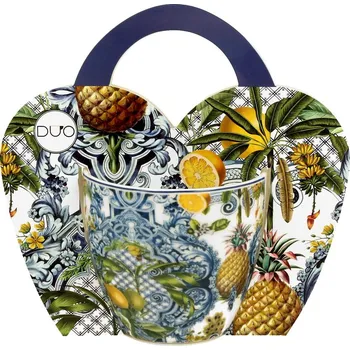 DUO porcelain Hrnek 460 ml v srdci - Soledad