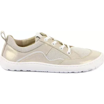 Dětská móda Barefoot celoroční tenisky Froddo Geo mi gold shine 35