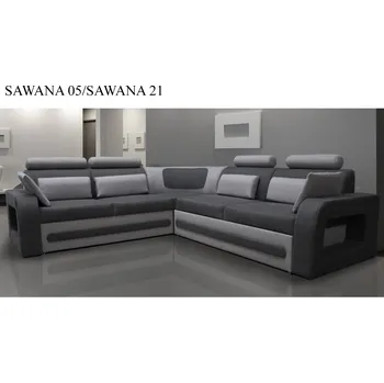 Nábytek ELTAP Rohová sedací souprava BERGAMO, pravé provedení Látka čalounění: Sawana 05 + Sawana 21