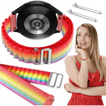 Ostatní příslušenství k chytrým hodinkám Řemínek pro Huawei Watch GT 5 46mm chytré hodinky duhový řemínek 22mm