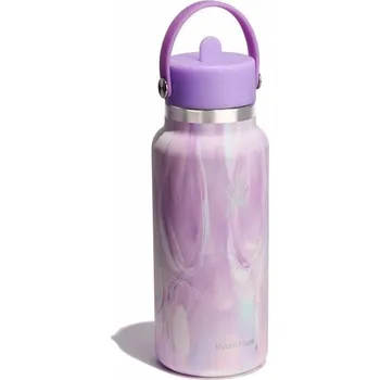 Termoska Termolahev Hydro Flask Wide Flex Straw Cap 32 oz Barva: fialová