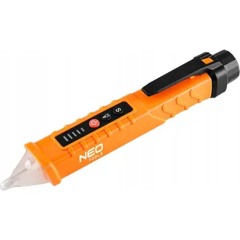 Zkoušečka NEO TOOLS Indukční zkoušečka napětí s detektorem a svítilnou 12-1000V AC