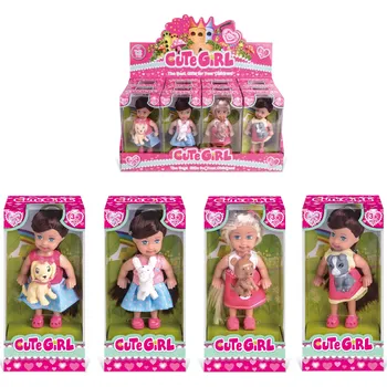 Panenka s pejskem 11 cm