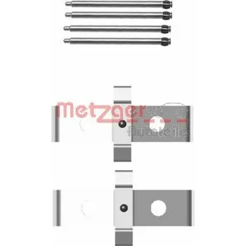 Brzdový komplet METZGER Sada příslušenství, obložení kotoučové brzdy 1091674