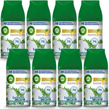 Osvěžovač vzduchu AIR WICK NÁPLNĚ DO OSVĚŽOVAČE VZDUCHU SVĚŽEST LETNÍHO RÁNA 8X250ML