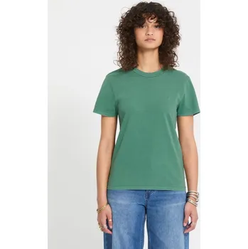 Dámské termoprádlo Volcom Dámské Triko Volcom, Solid Stone Emb Tee evergreen 2026 Velikost: XL
