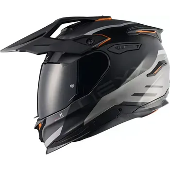 Helma na motorku NEXX Y.TRAVL Quest black/grey MT vel. M