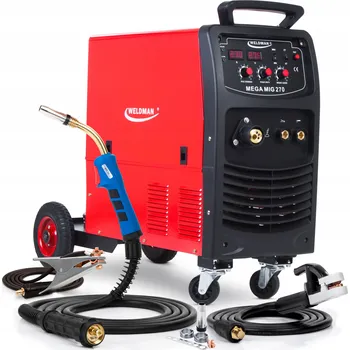 Svářečka Svářečka MIG/MAG poloautomat Weldman 50-270 A 400 V