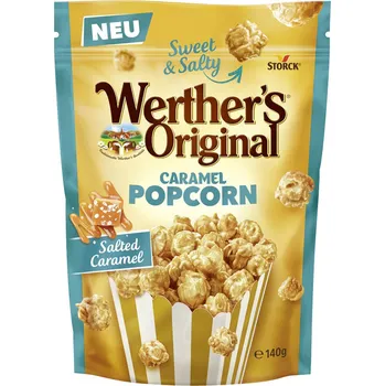 Slaná pochutina WO Storck Popcorn Slaný Karamel 140g cena za kartonové balení (Kartonové balení : 12 ks)