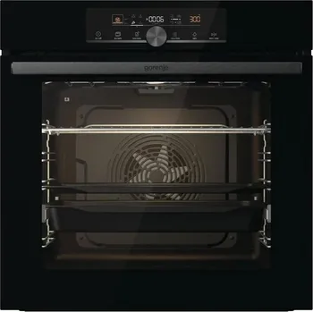 Vestavná trouba Gorenje Advanced GBF22ILPMF ExtraSteam,&nbsp;černá / sklo