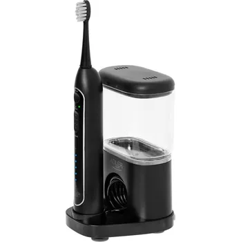 Elektrický zubní kartáček Sonická zubná kefka s ústnou sprchou Adler AD 2180 čierna