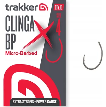 Rybářský háček Zemní háčky Trakker Clinga BP 10 ks