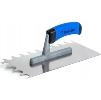 Zednické hladítko Kubala zubatá stěrka 130 mm 0463