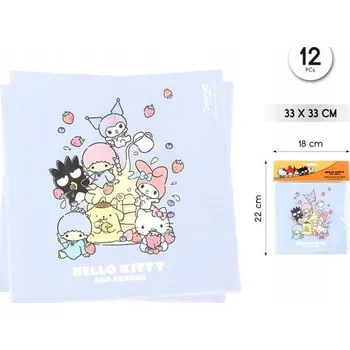 Papírový ubrousek Papírový ubrousek Hello Kitty - 33x33 cm