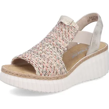 Dámské sandále Dámské sandály RIEKER 69172-60 béžová S6 41