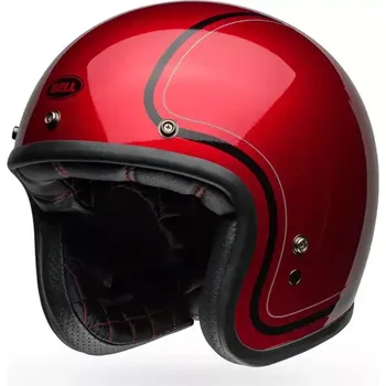 Helma na motorku Helma na moto Bell Custom 500 Candy Red