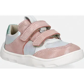 Oblečení a móda Dětské kožené tenisky Froddo ZERU SPRING BAREFOOT G3130264.22.24.23 růžová 03A, EUR 23
