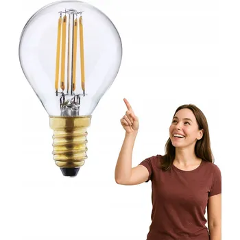 Žárovka LED žárovka E14 5W 3000K P45 Čirá 5326-P45-CL-3K Italux