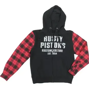 Pánská mikina Mikina Rusty Pistons RPSWM25 Kustom King black/red