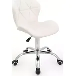 Židle Livio Velur N:021924 bílá