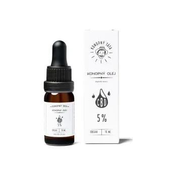 CBD Konopný olej 5% pro lidi 10ml Konopný táta KT601